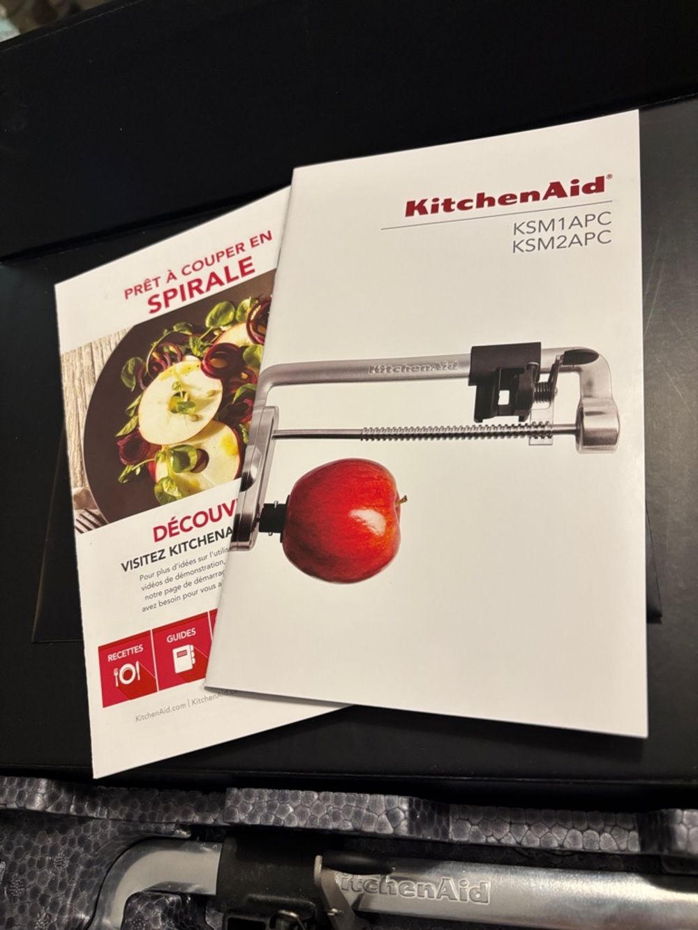KitchenAid Red Spiralizer Stand Mixer Accessory - Picture 3 of 3